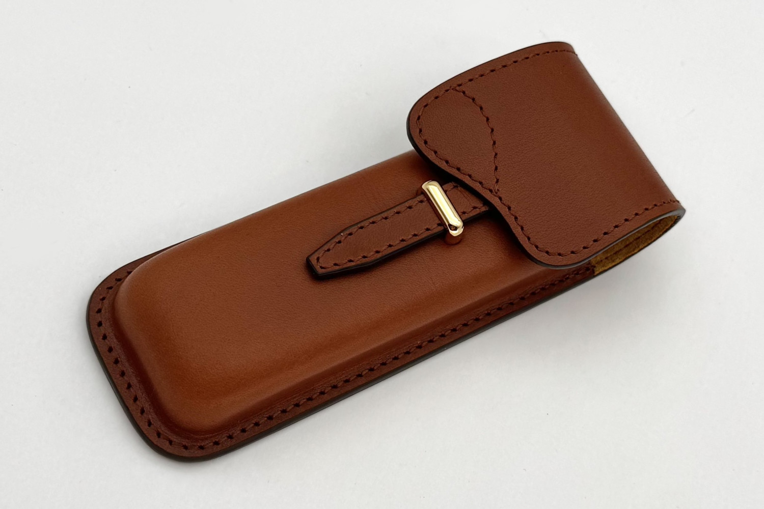PILOTxSOMÈSLESaddleDesignSeriesBrown2PenCase_A